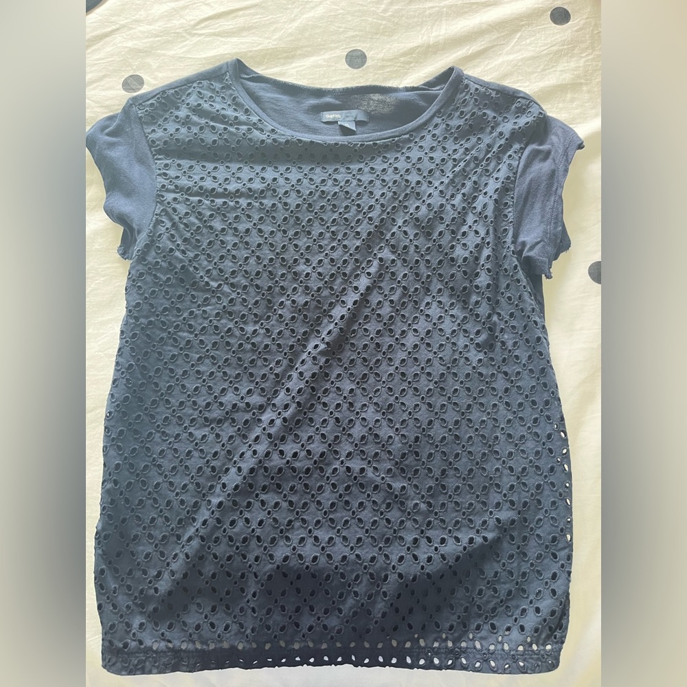Navy Blue Gap shirt